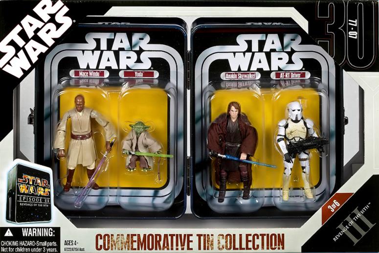 Episode 3: Mace Windu, Yoda, Anakin Skywalker, AT-RT Driver