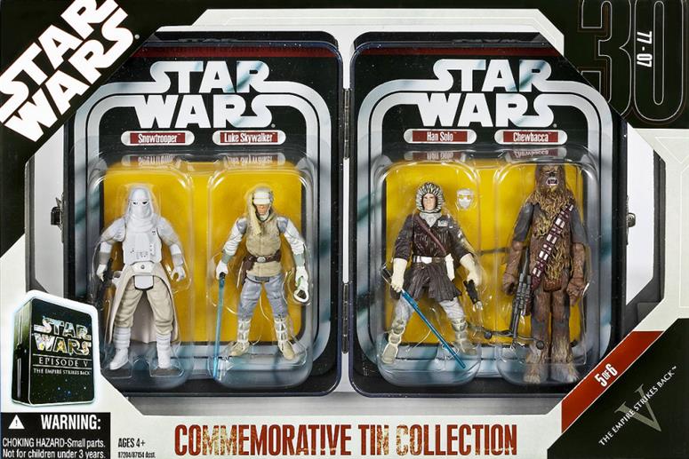 Episode 5: Snowtrooper, Luke Skywalker, Han Solo, Chewbacca