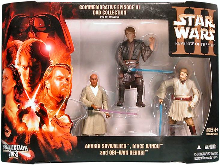 Anakin Skywalker, Mace Windu, Obi-Wan Kenobi