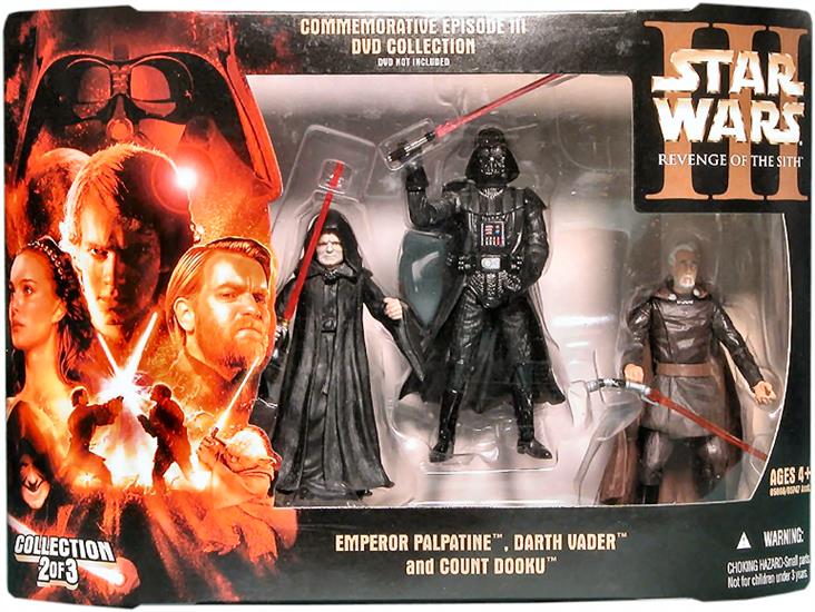 Emperor Palpatine, Darth Vader, Count Dooku