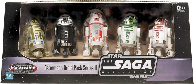 Astromech series II: R3-Y2, R2-M5, R2-A6, R4-E1, R2-X2