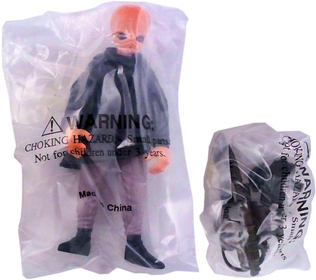 Cantina Band Member, printed warning