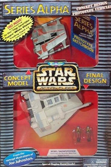 Snowspeeder, includes Topps trading card