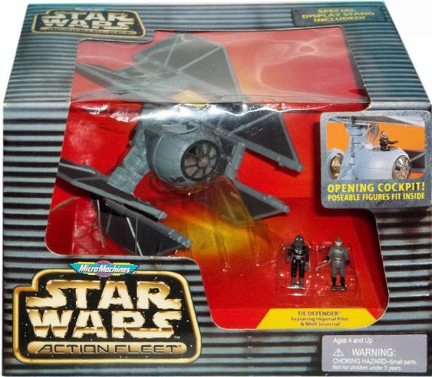TIE Defender with Imperial TIE Pilot and Moff Jerjerrod