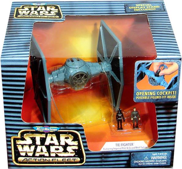 TIE Fighter with Imperial Pilot and Grand Moff Tarkin