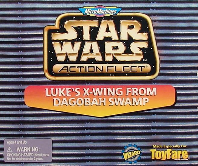 Luke's X-Wing from Dagobah Swamp