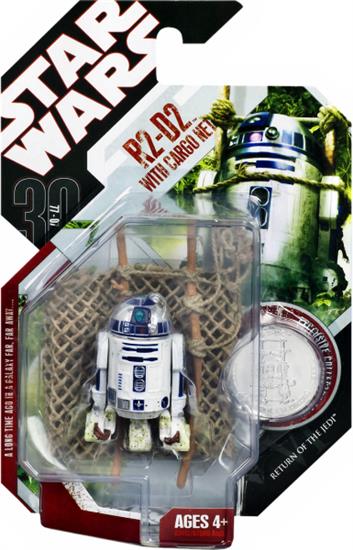 R2-D2 with cargo net