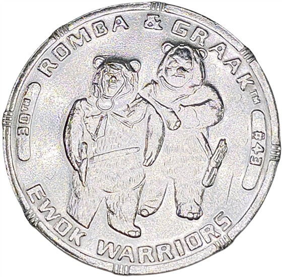 Romba and Graak Ewok Warriors