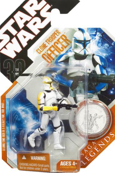 Clone Trooper Officer, yellow (commander)