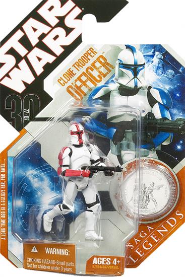 Clone Trooper Officer, red (captain)