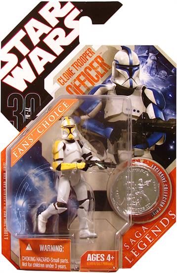 Clone Trooper Officer, yellow (commander)