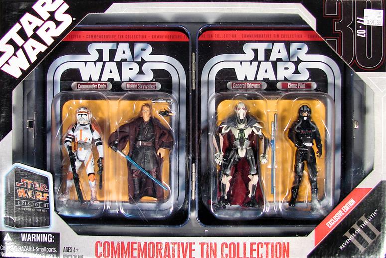 Episode 3: Commander Cody, Anakin Skywalker, General Grievous, Clone Pilot