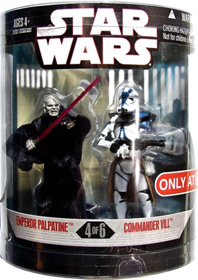 Emperor Palpatine and Commander Vill