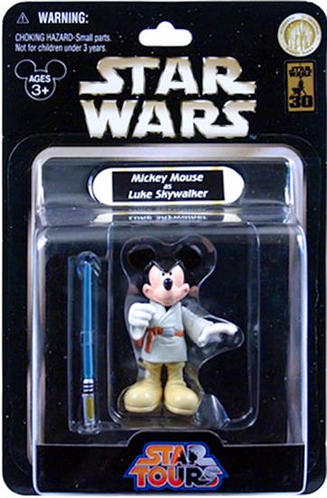 Mickey Mouse as Luke Skywalker