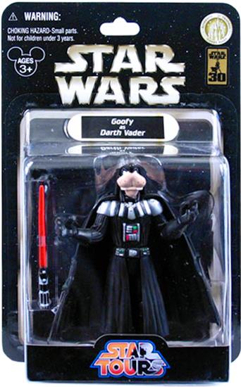 Goofy as Darth Vader