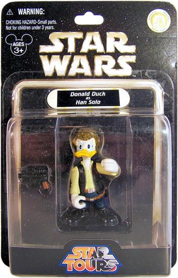 Donald Duck as Han Solo