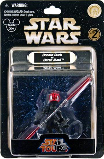 Donald Duck as Darth Maul