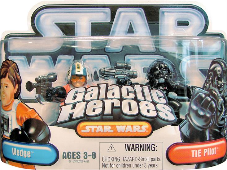 Wedge and TIE Pilot