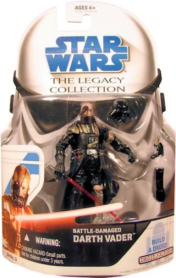 Darth Vader, battle damaged