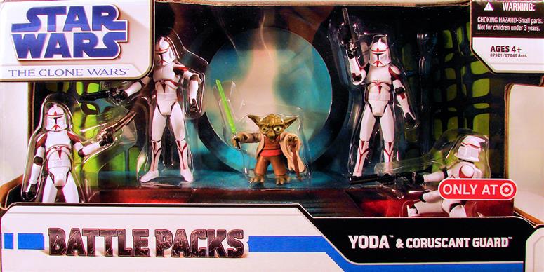 Yoda and Coruscant Guard