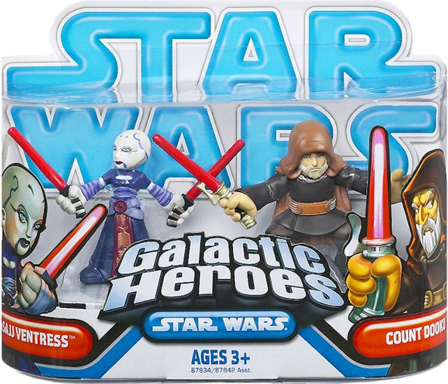 Asajj Ventress and Count Dooku