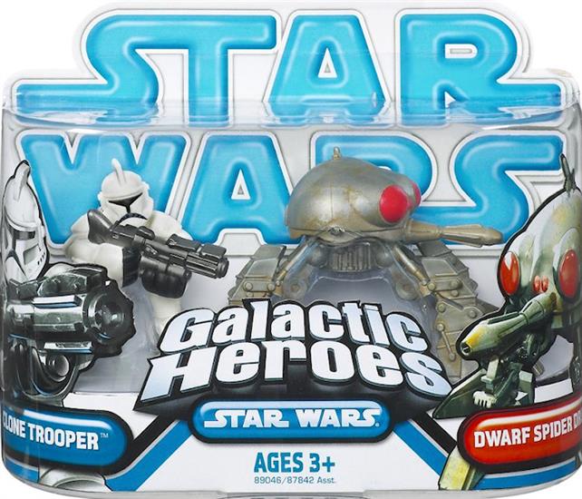 Clone Trooper and Dwarf Spider Droid