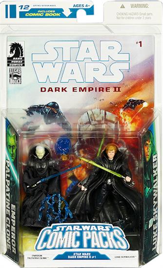 12 Emperor Palpatine Clone and Luke Skywalker