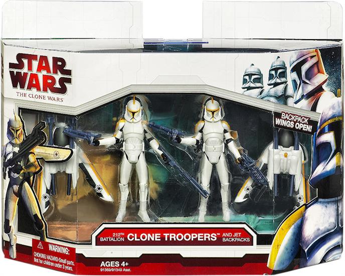 212th Battalion Clone Trooper and Jet Backpacks