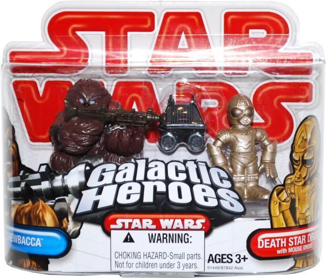 Chewbacca, Death Star Droid, Mouse Droid