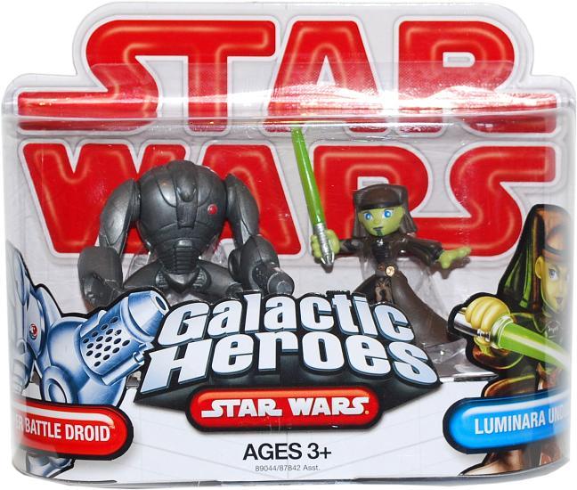Super Battle Droid and Luminara Unduli