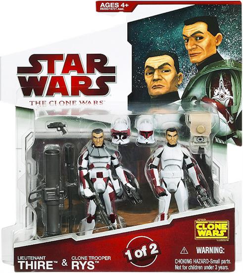 Lieutenant Thire and Clone Trooper Rys