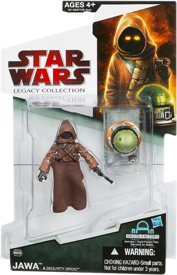 Jawa and Security Droid