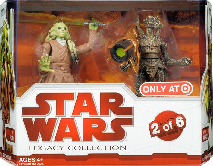 Kit Fisto and Geonosis Warrior