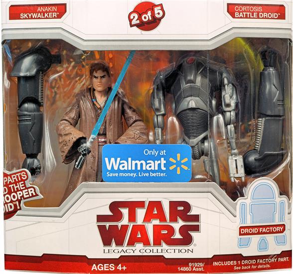 Anakin Skywalker and Cortosis Battle Droid