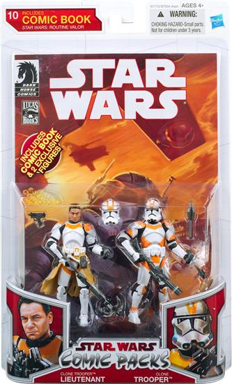 10 Clone Trooper Lieutenant and Clone Trooper