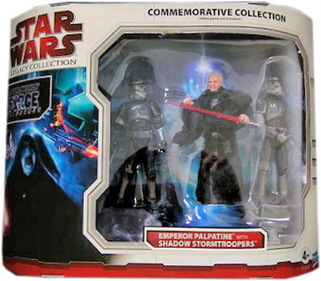 Emperor Palpatine with Shadow Stormtroopers