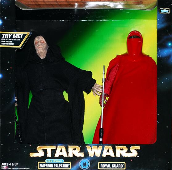 Emperor Palpatine and Emperor's Royal Guard