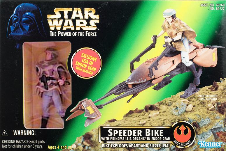 Speeder Bike with Endor Leia .00
