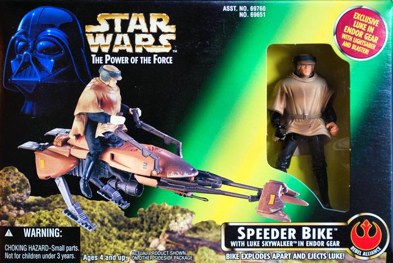 Speeder Bike with Endor Luke .00