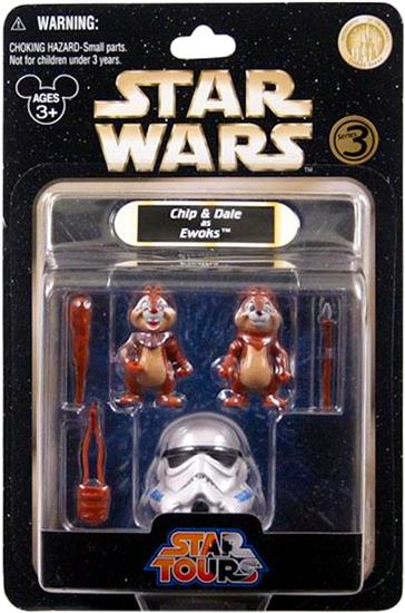 Chip and Dale as Ewoks