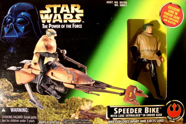 Speeder Bike with Endor Luke .01