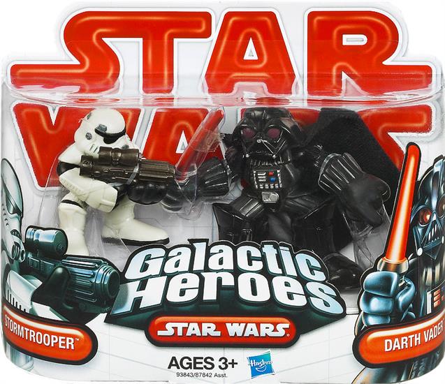 Stormtrooper and Darth Vader