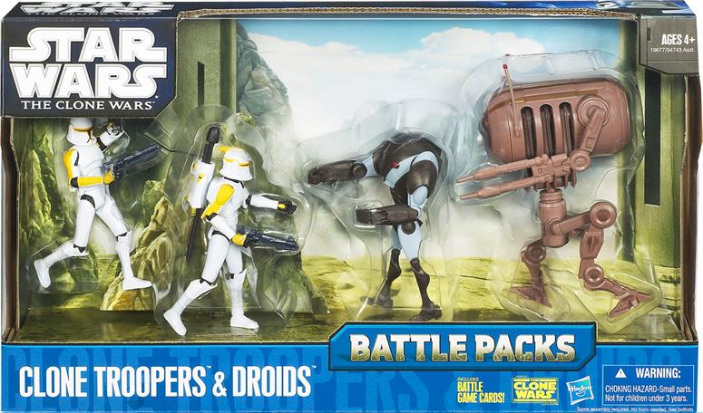 Clone Troopers and Droids