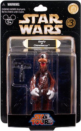 Goofy as Chewbacca