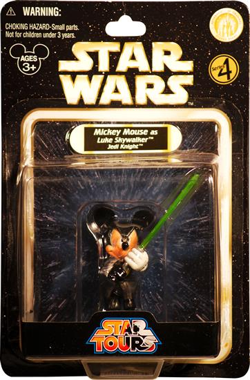Mickey Mouse as Luke Skywalker Jedi Knight