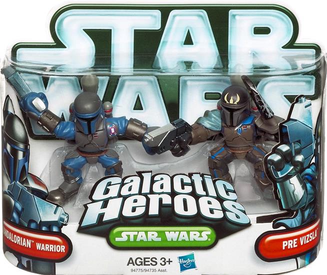 Mandalorian Warrior and Pre Vizsla