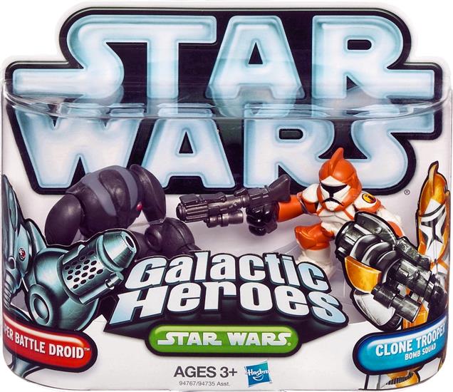 Super Battle Droid and Clone Trooper Bomb Squad