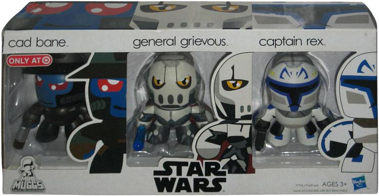 Cad Bane, General Grievous, Captain Rex