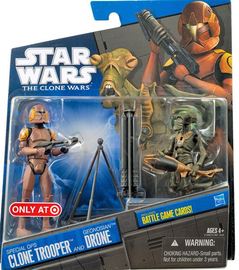 Special Ops Clone Trooper and Geonosian Drone