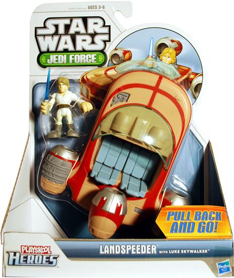 Landspeedeer with Luke Skywalker